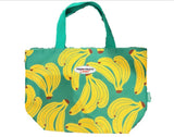Lunch bag vert imprimé banane Fruits Series