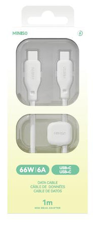 Câble de charge rapide blanc CTC en silicone Mini Bean Series