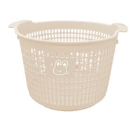 Panier de rangement rond beige Animal Series