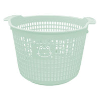 Panier de rangement rond vert Animal Series