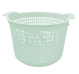 Panier de rangement rond vert Animal Series