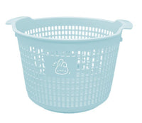 Panier de rangement rond bleu Animal Series