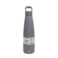 Bouteille isotherme grise 500ml double paroi MINISO Colorful Series