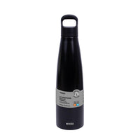 Bouteille isotherme noire 500ml double paroi MINISO Colorful Series