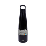 Bouteille isotherme noire 500ml double paroi MINISO Colorful Series
