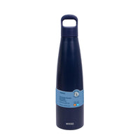 Bouteille isotherme bleu foncé 500ml double paroi MINISO Colorful Series