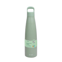 Bouteille isotherme verte clair 500ml double paroi MINISO Colorful Series