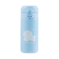 Bouteille isotherme bleue 300ml double paroi Animal Series