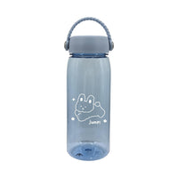Bouteille plastique bleue 500ml  Animal Series