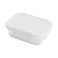 Boîte alimentaire beige 900ml avec clips Macaron Series