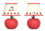 Lampe LED en forme de pomme rouge et blanche Hello Kitty Series
