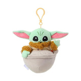 Porte clé peluche 10cm Grogu rond Star Wars Collection