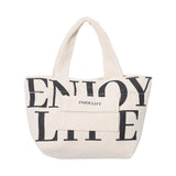 Mini sac bandoulière en toile banlc Alphabet Series