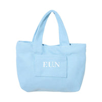 Mini sac shopping bleu Fun Series