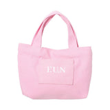 Mini sac shopping rose Fun Series