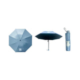Parapluie bleu 8 baleines Animal Series