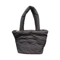 Sac fourre-tout noir grand format avec trous Puff Series