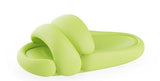 Slippers femme 37-38 vert Women Puffy Series