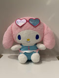Peluche My Melody assise 25cm Jump into Summer Sanrio Series