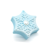 Bombe de bain flocon de neige bleu Bath Bomb