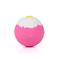 Bombe de bain hydratante forme de marguerite rose Garden Serie