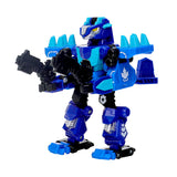Robot transformable bleu