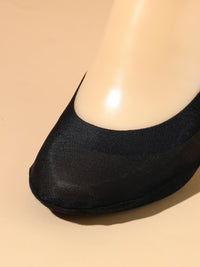 Socquettes invisibles noires femme Ice Silk