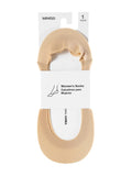 Socquettes invisibles noires femme Ice Silk
