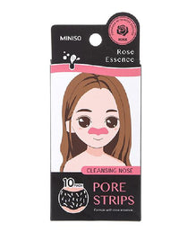 Bandes nettoyantes pour les pores du nez à la rose Cleansing Series