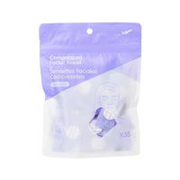 Serviette faciale compressée 35 pcs Clean Series