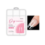 Faux ongles transparents carrés 240 pcs DIY Nails Series