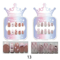 Faux ongles 13 avec languettes adhésives Crown Series
