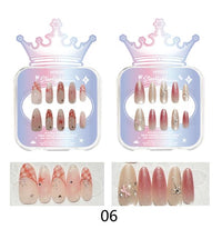 Faux ongles 06 avec languettes adhésives Crown Series