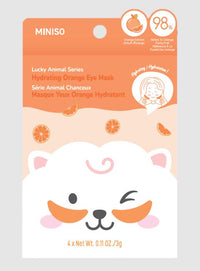 Masque hydratant yeux orange Lucky Animal Series