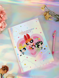 Carnet B5 40 pages Holographic The Powepuff Girls