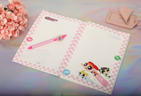 Carnet B5 40 pages Holographic The Powepuff Girls