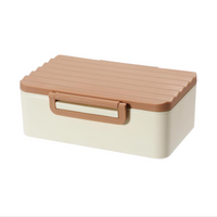 Lunch box rectangulaire rayée rouge 830 ml Stiped Séries