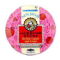 Bonbons aux herbes Pomme Longane Nin Jiom 60g