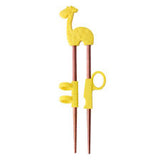 Baguettes pour enfants 20cm Girafe jaune Tokyo Design Studio