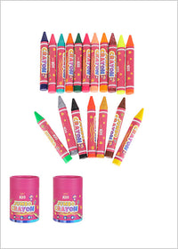 24 crayons de couleur