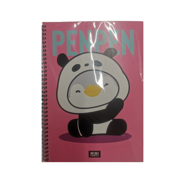 Carnet PenPen déguisé en Panda Mini Family