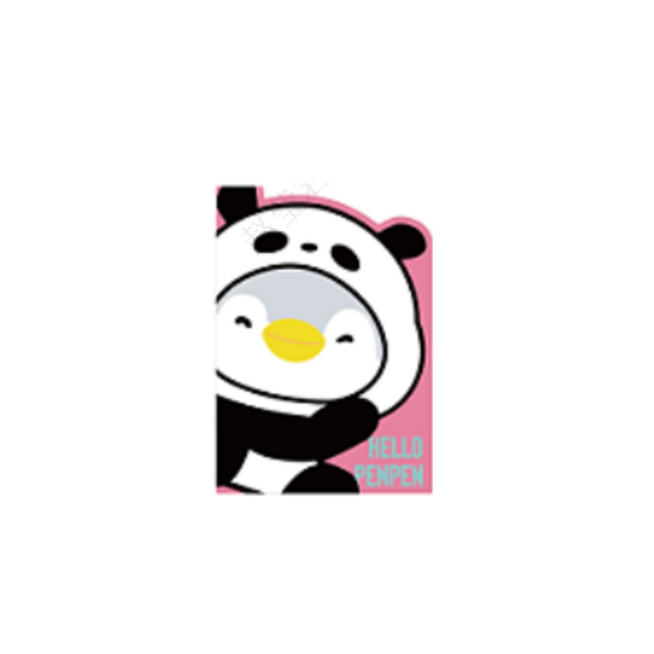 Carnet PenPen déguisé en Panda Mini Family