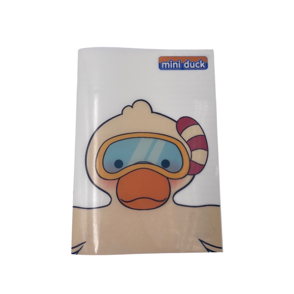 Carnet canard avec masque '' Diving duck ''