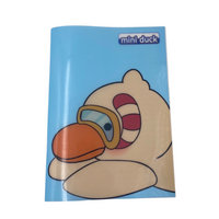 Carnet canard allongé '' Diving duck ''