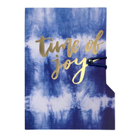 Carnet bleu foncé '' Color Explosion ''