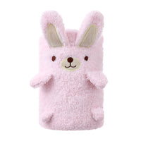 Couverture lapin rose à rouler