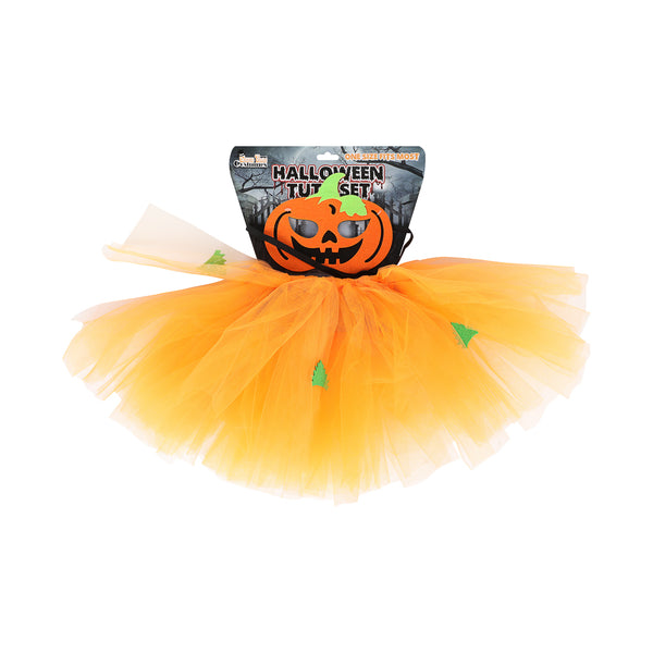 Jupe tutu citrouille Halloween