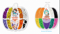 Kit perles ou élastiques Mini Family Halloween