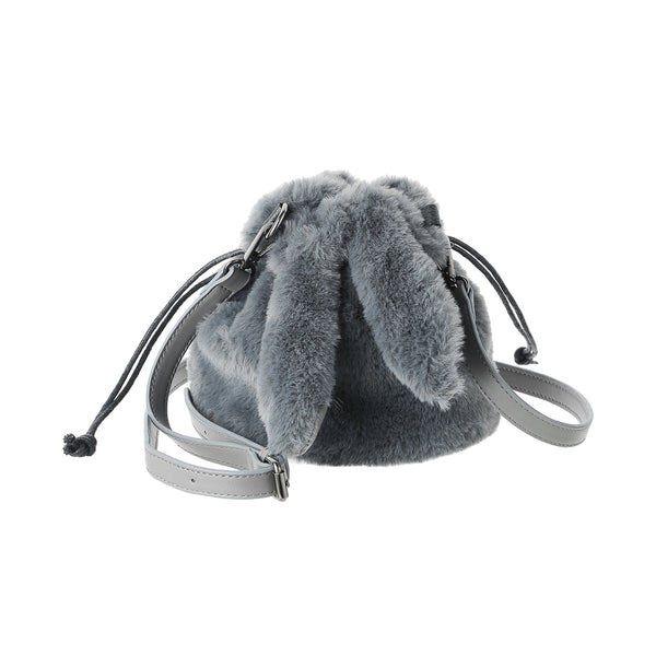 Sac bandoulière lapin gris