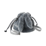 Sac bandoulière lapin gris